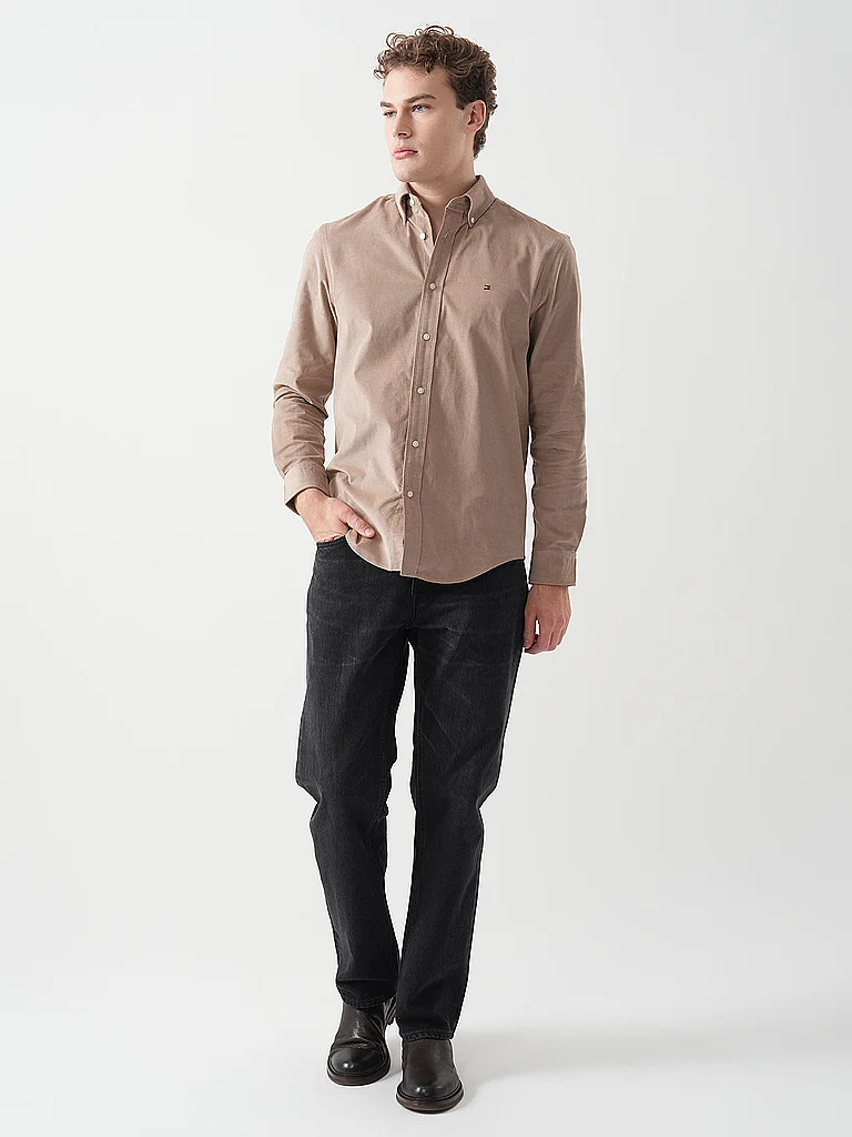 Tommy Hilfiger Hemd Hemd Regular Fit  beige   XXXL herren 2